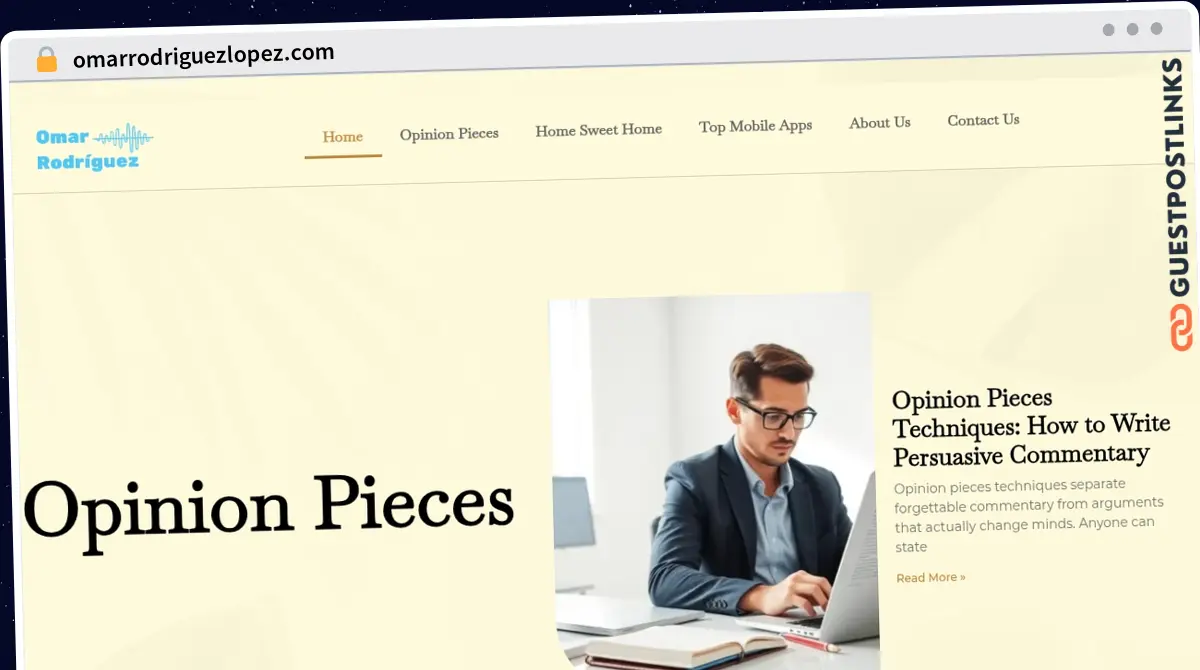 Publish Guest Post on omarrodriguezlopez.com