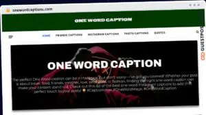 Publish Guest Post on onewordcaptions.com