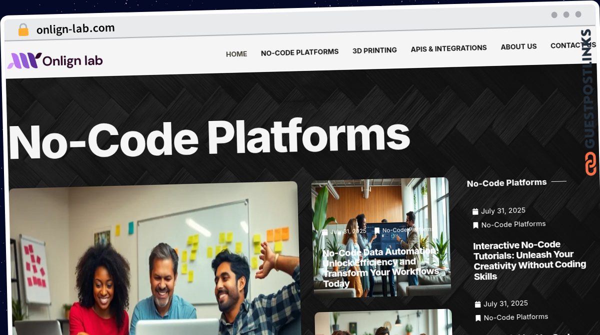 Publish Guest Post on onlign-lab.com