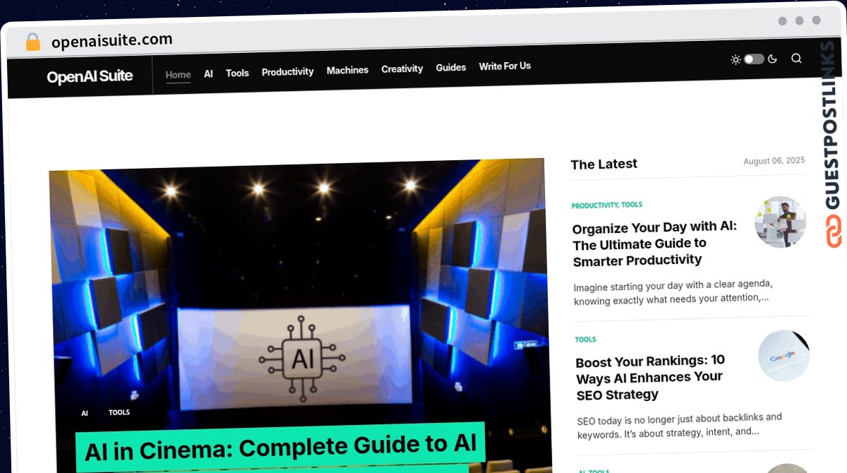Publish Guest Post on openaisuite.com