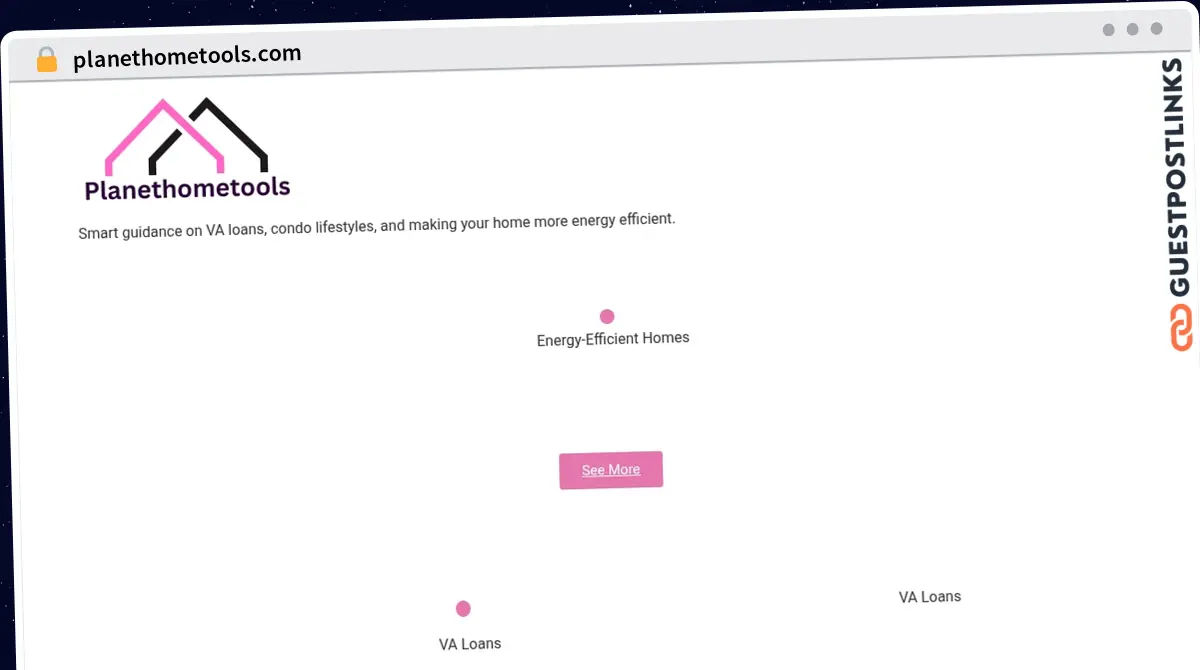Publish Guest Post on planethometools.com