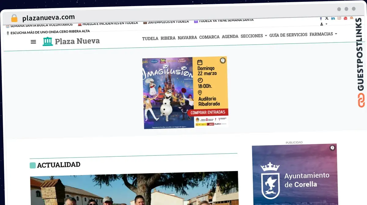 Publish Guest Post on plazanueva.com