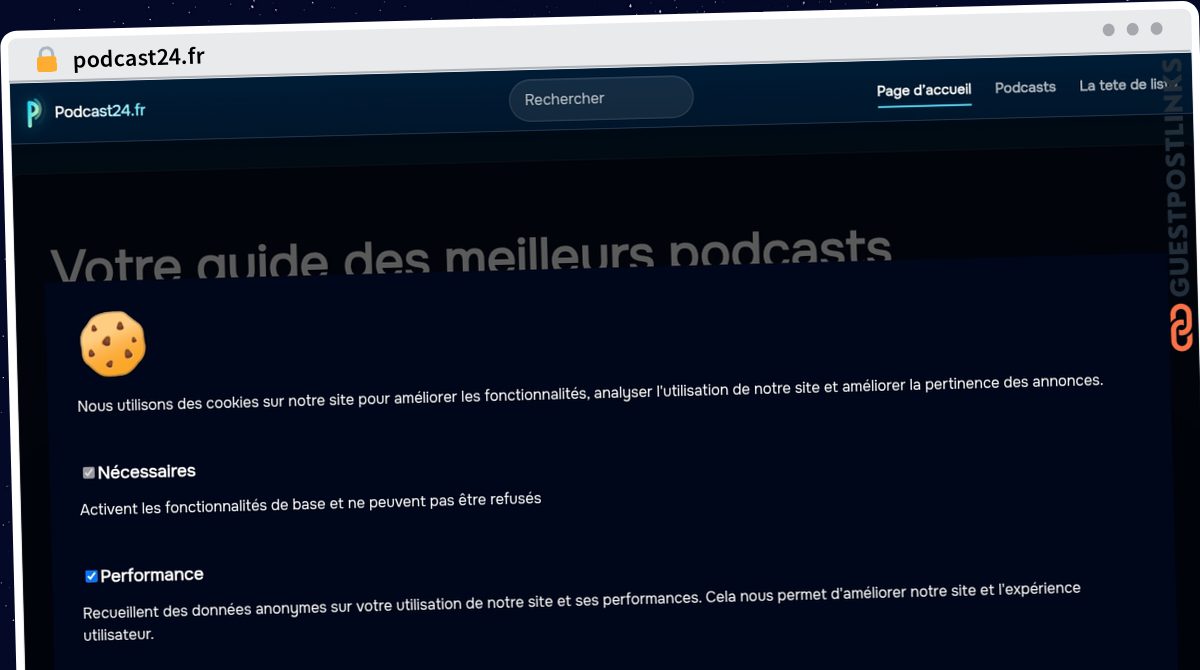 Publish Guest Post on podcast24.fr