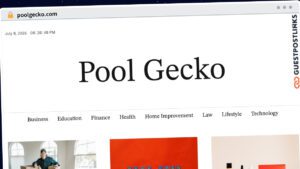 Publish Guest Post on poolgecko.com
