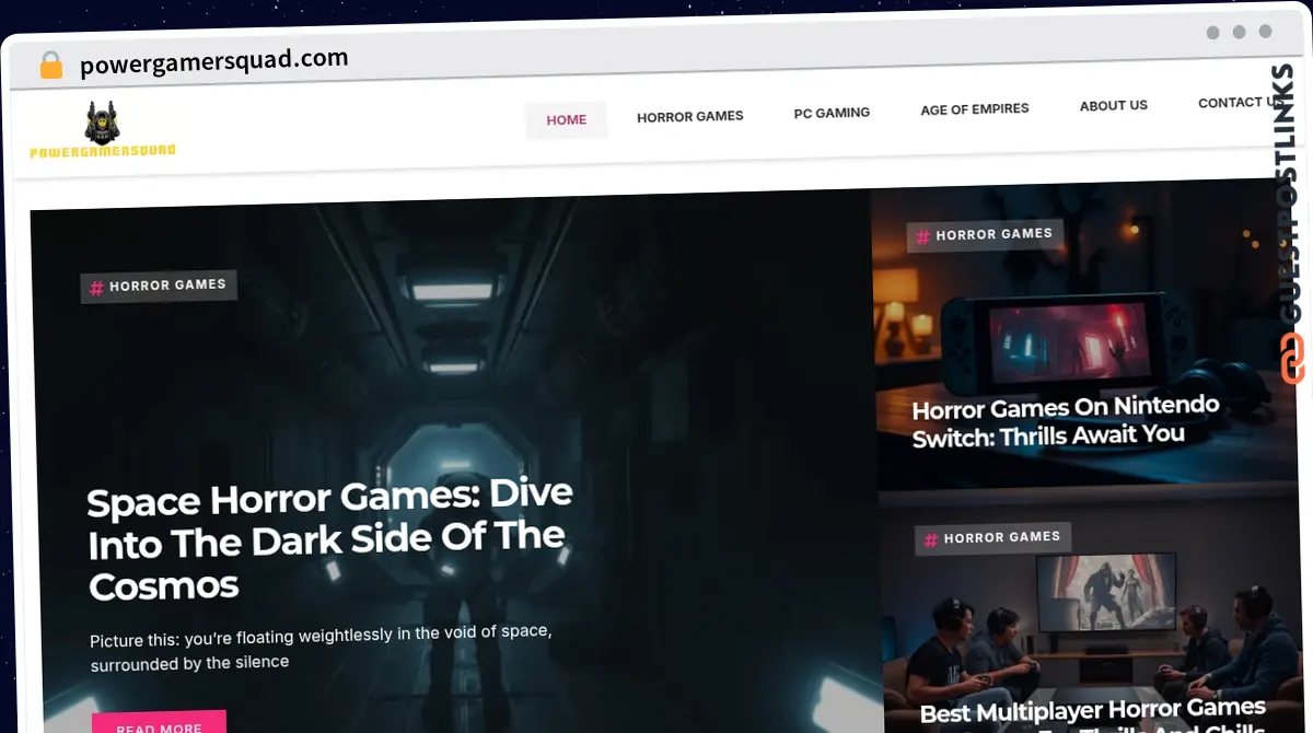 Publish Guest Post on powergamersquad.com