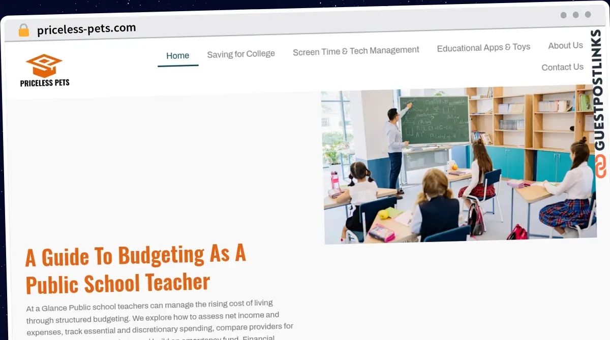 Publish Guest Post on priceless-pets.com