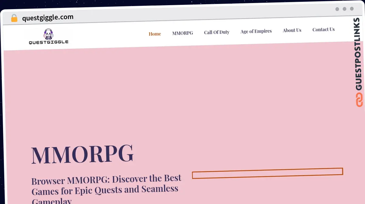 Publish Guest Post on questgiggle.com