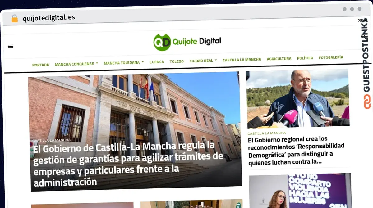Publish Guest Post on quijotedigital.es