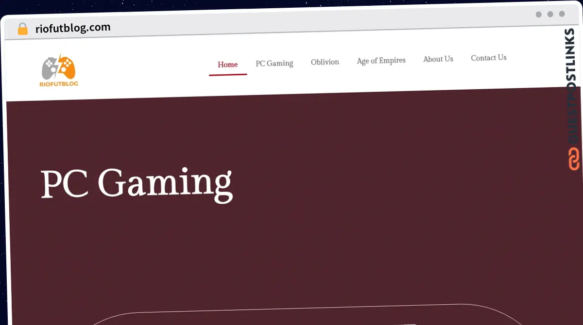 Publish Guest Post on riofutblog.com