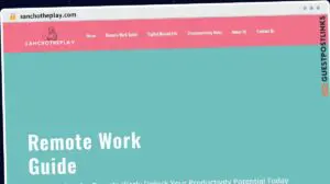 Publish Guest Post on sanchotheplay.com