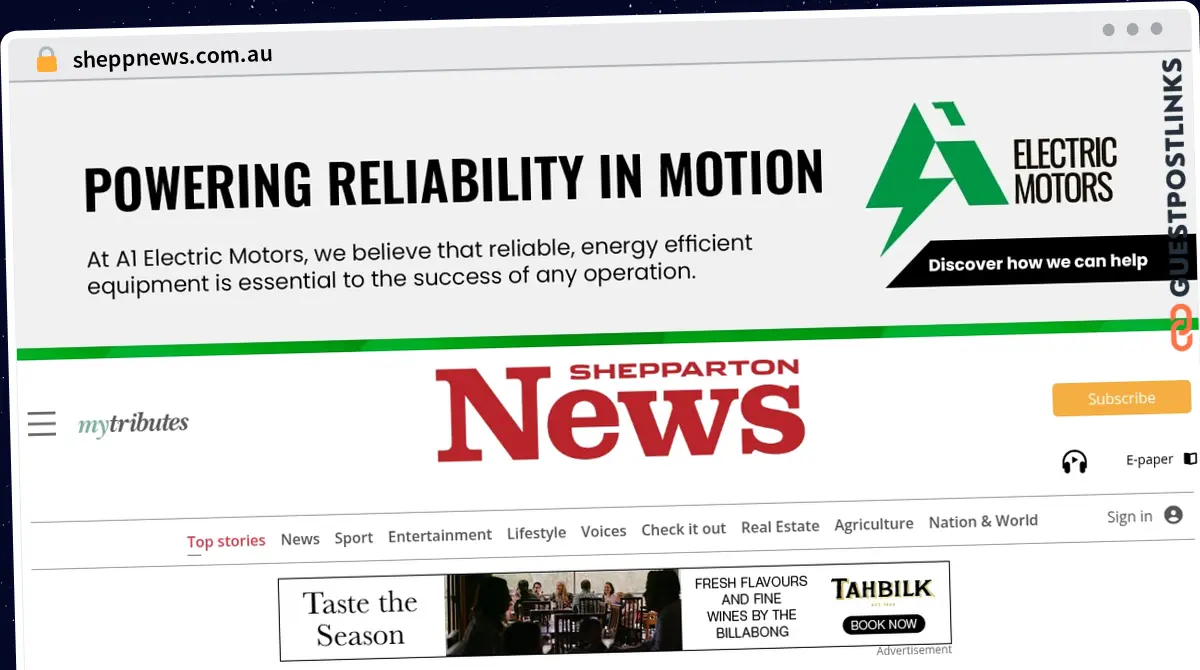 Publish Guest Post on sheppnews.com.au