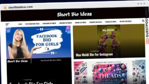 Publish Guest Post on shortbioideas.com
