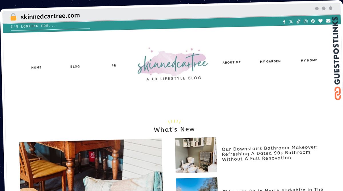 Publish Guest Post on skinnedcartree.com
