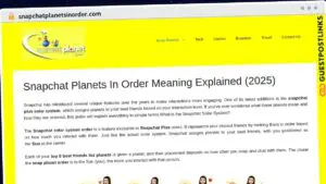 Publish Guest Post on snapchatplanetsinorder.com