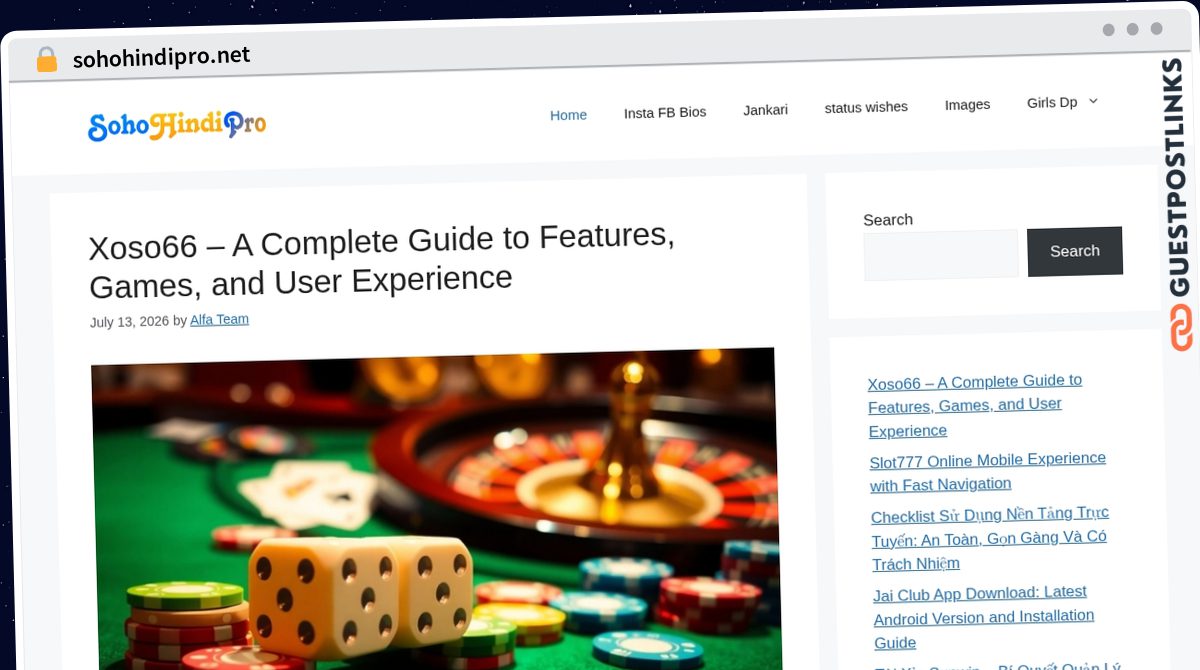Publish Guest Post on sohohindipro.net
