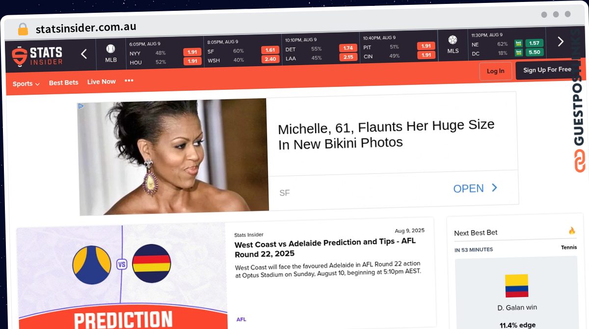 Publish Guest Post on statsinsider.com.au