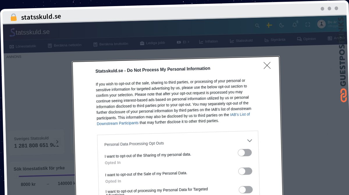 Publish Guest Post on statsskuld.se