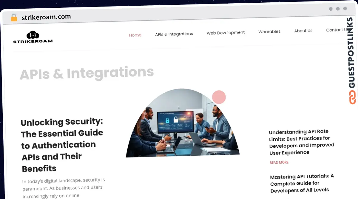 Publish Guest Post on strikeroam.com