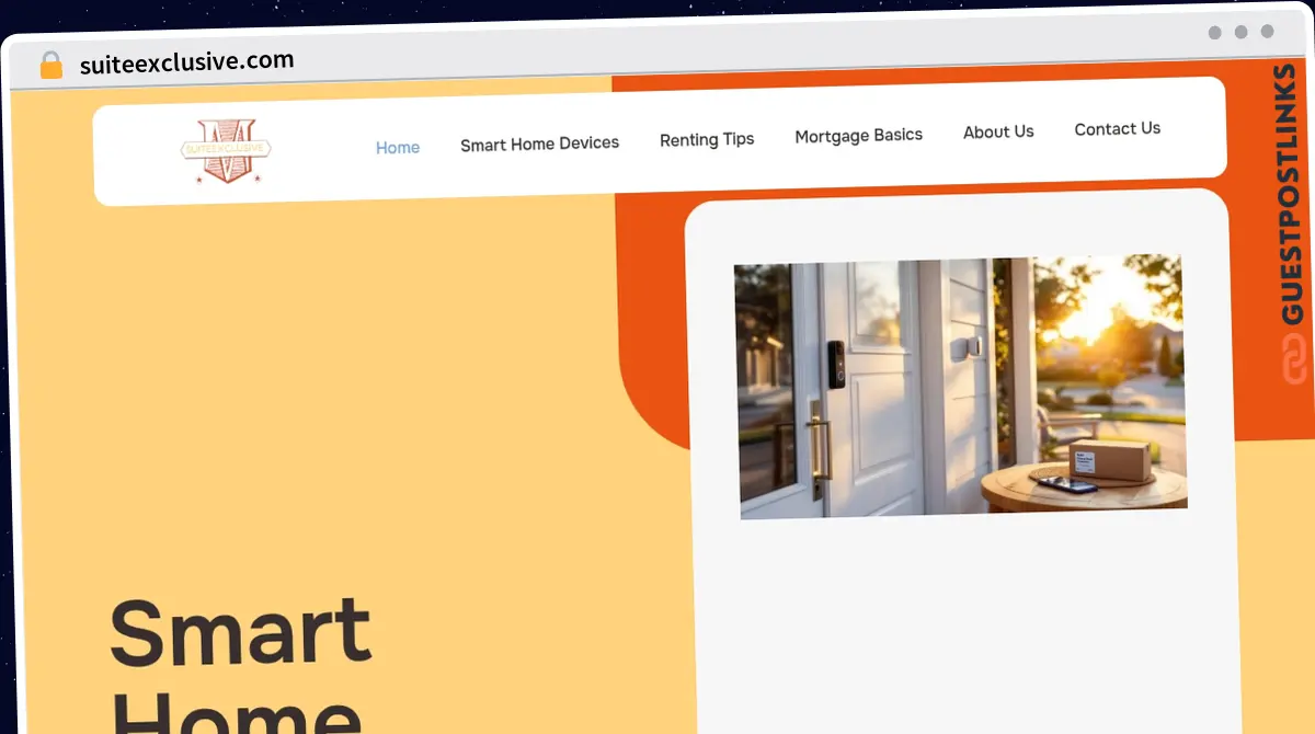 Publish Guest Post on suiteexclusive.com
