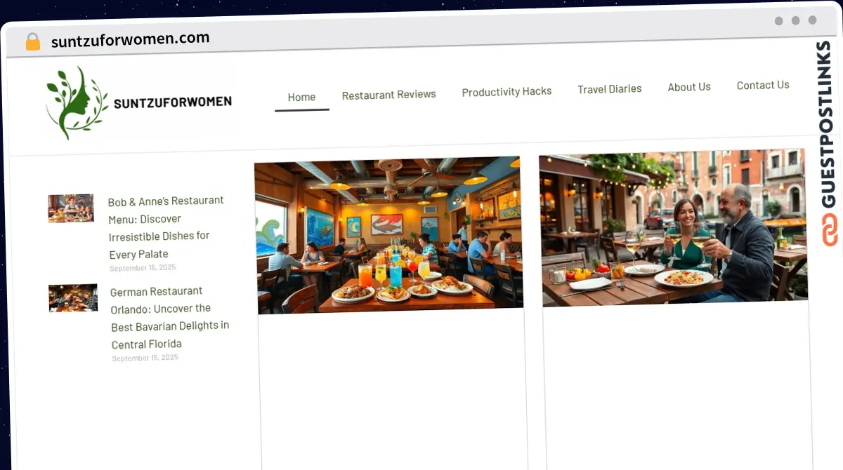 Publish Guest Post on suntzuforwomen.com