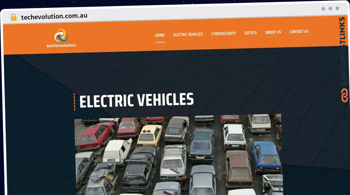 Publish Guest Post on techevolution.com.au
