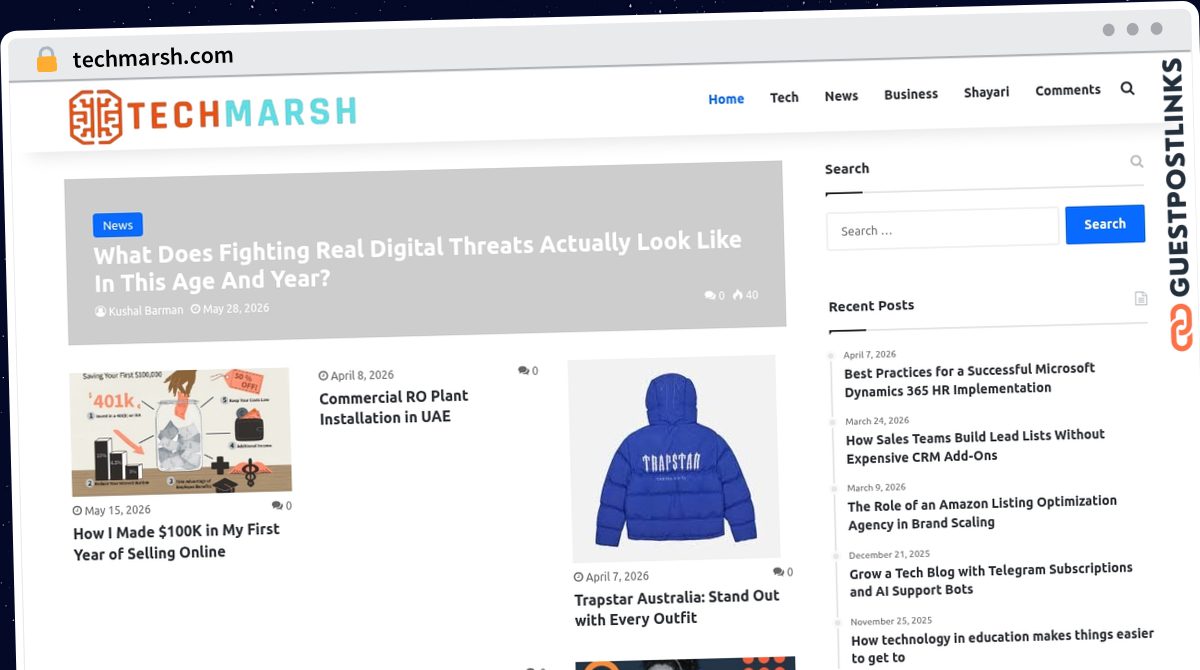 Publish Guest Post on techmarsh.com
