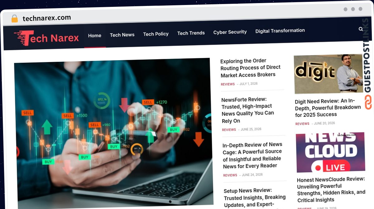 Publish Guest Post on technarex.com