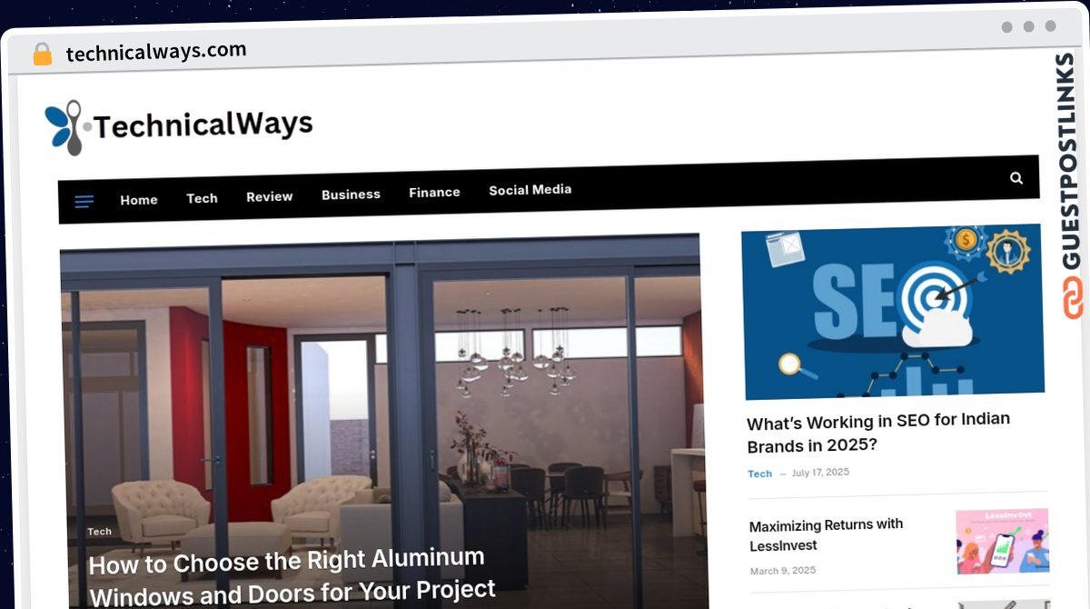 Publish Guest Post on technicalways.com