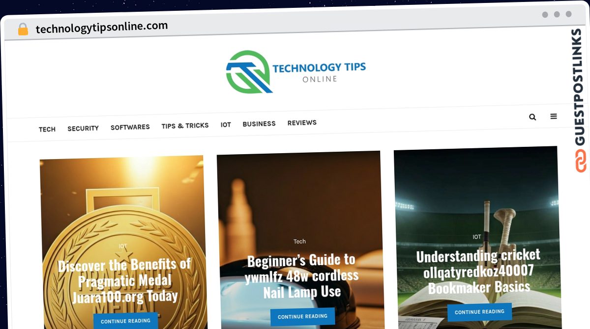 Publish Guest Post on technologytipsonline.com