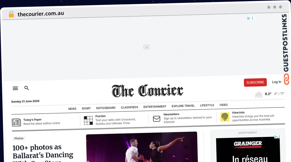 Publish Guest Post on thecourier.com.au