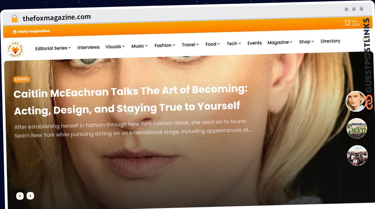 Publish Guest Post on thefoxmagazine.com