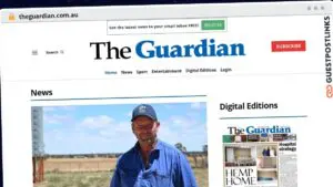 Publish Guest Post on theguardian.com.au