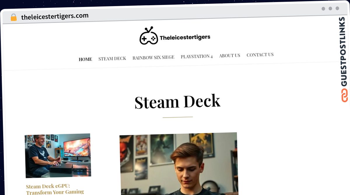 Publish Guest Post on theleicestertigers.com