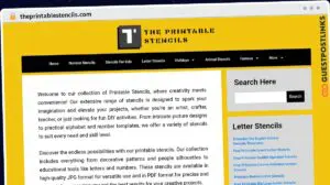 Publish Guest Post on theprintablestencils.com
