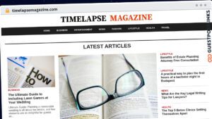 Publish Guest Post on timelapsemagazine.com
