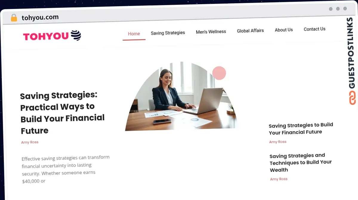 Publish Guest Post on tohyou.com