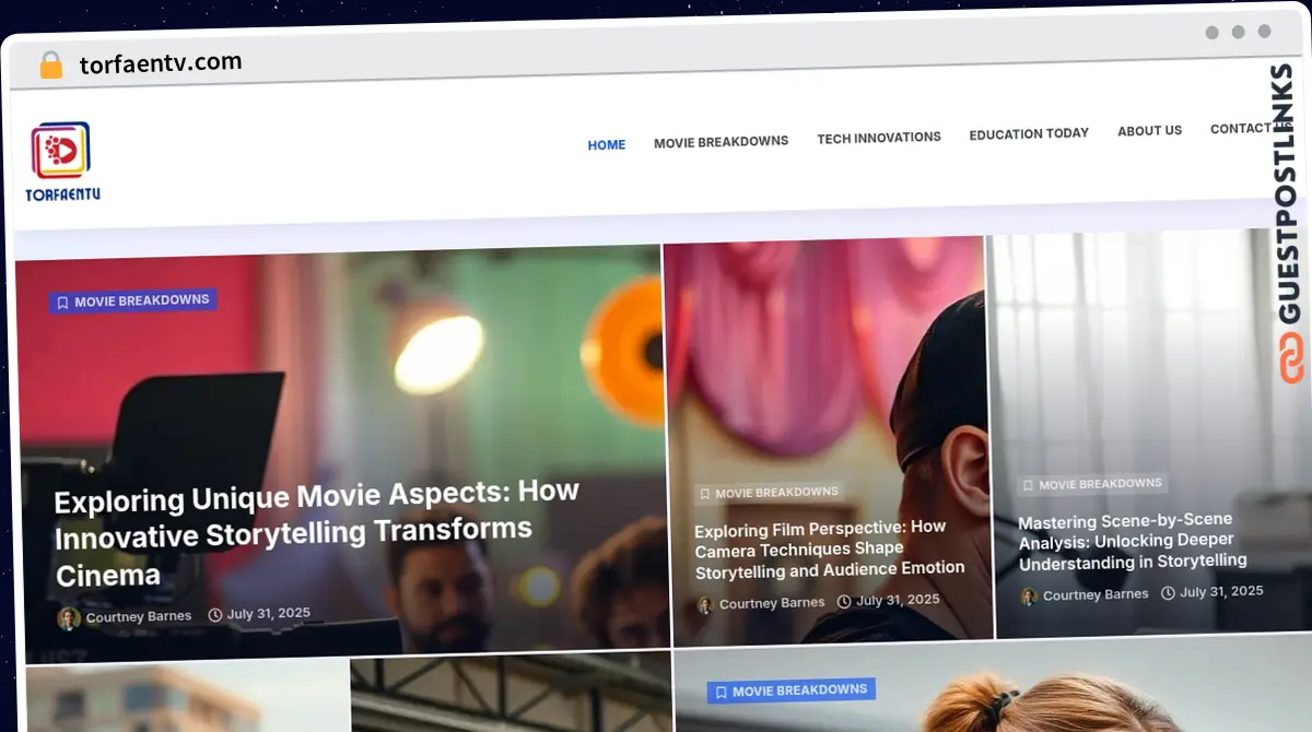 Publish Guest Post on torfaentv.com