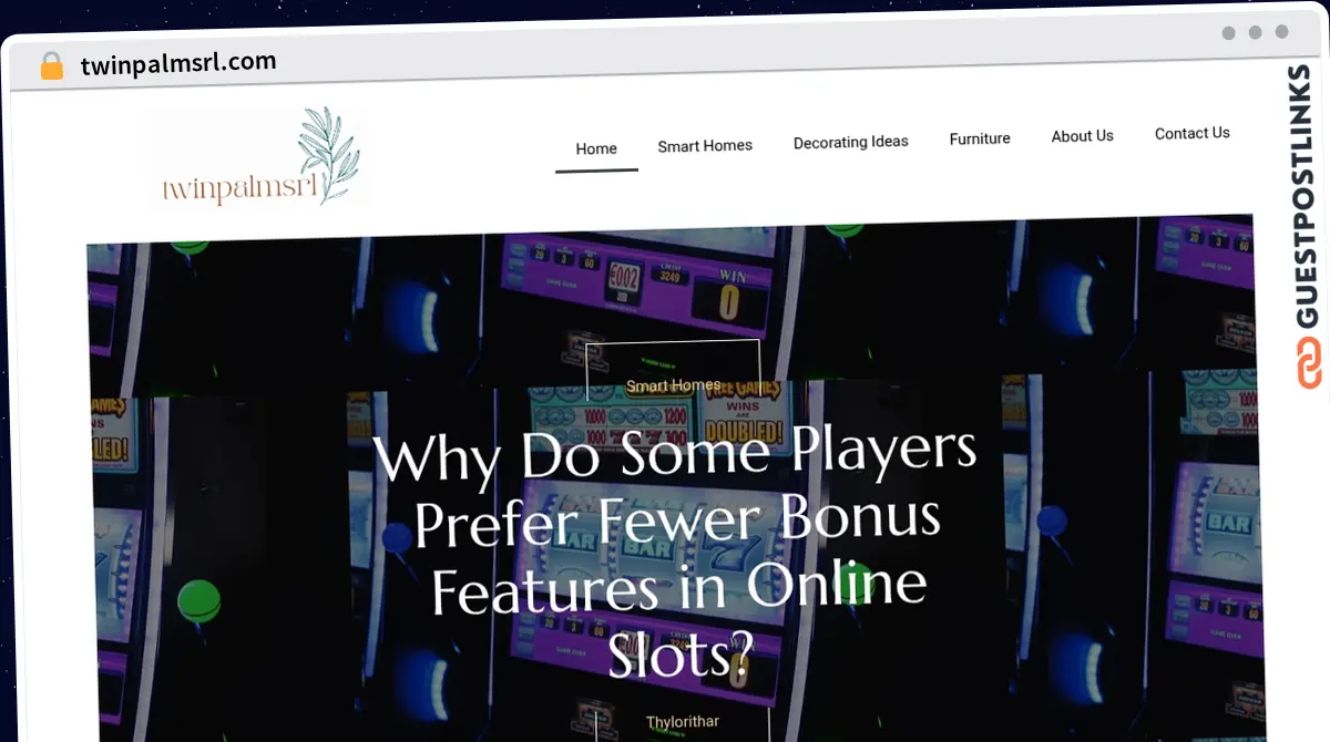 Publish Guest Post on twinpalmsrl.com