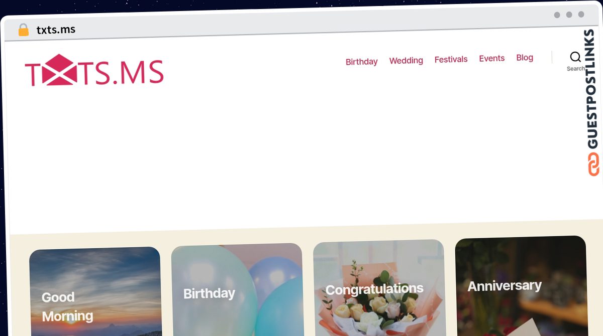 Publish Guest Post on txts.ms
