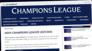 Publish Guest Post on ucl-voetbal.nl