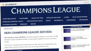Publish Guest Post on ucl-voetbal.nl