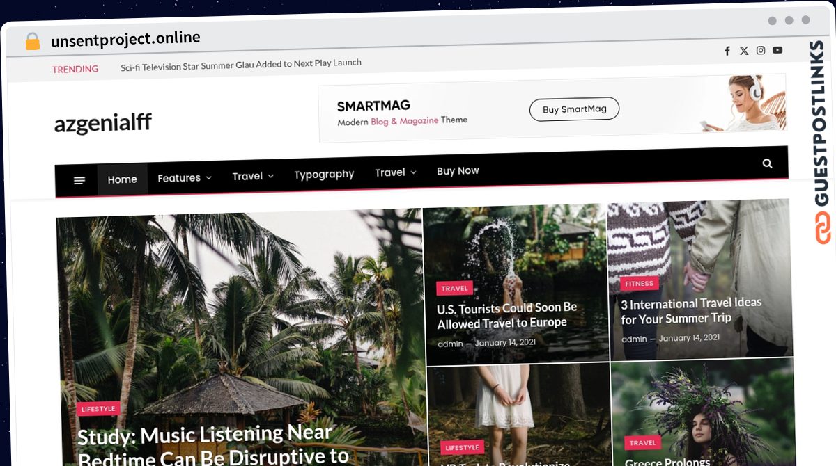 Publish Guest Post on unsentproject.online