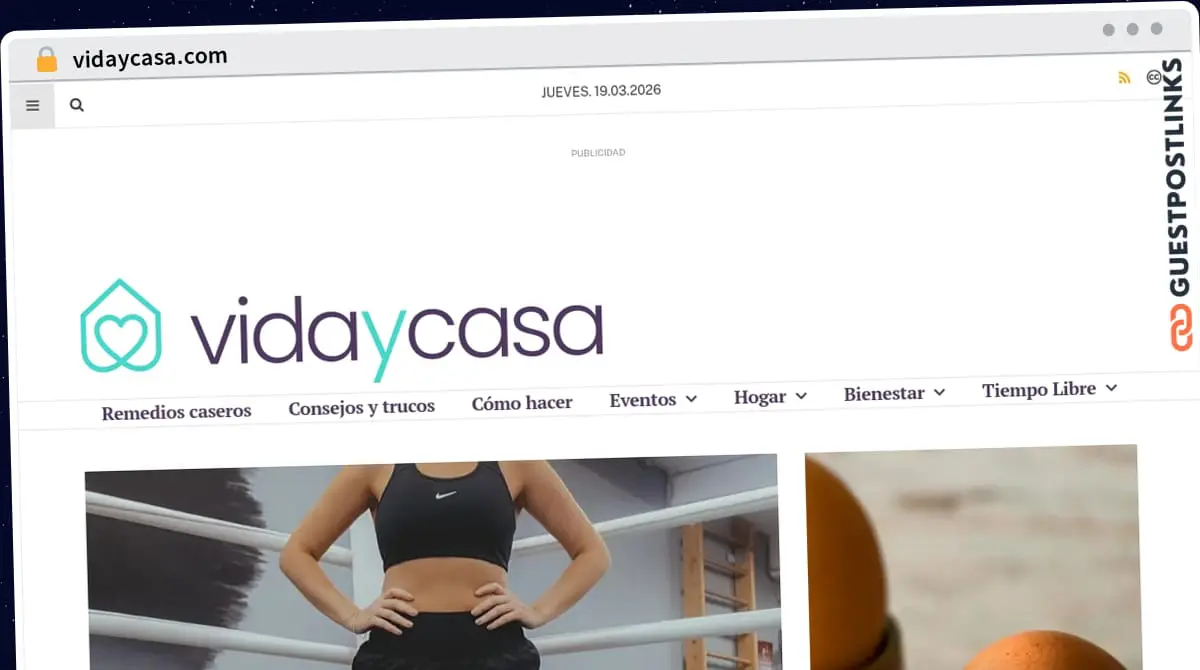 Publish Guest Post on vidaycasa.com