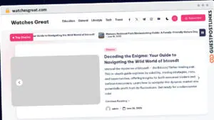 Publish Guest Post on watchesgreat.com
