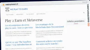 Publish Guest Post on weplaytoearn.fr
