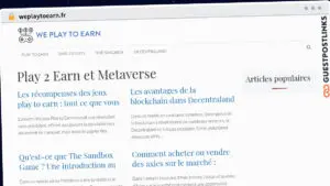 Publish Guest Post on weplaytoearn.fr