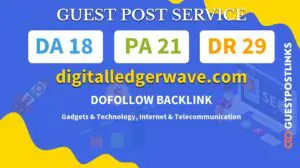 Buy Guest Post on digitalledgerwave.com