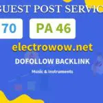 Buy Guest Post on electrowow.net