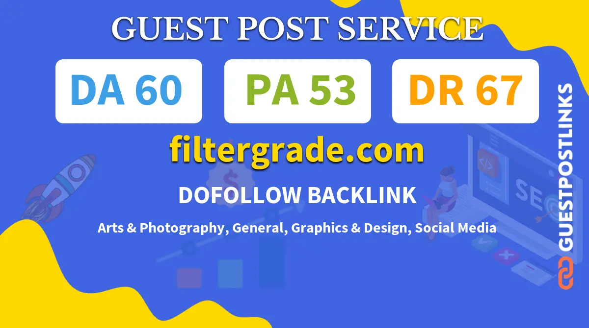 Buy Guest Post on filtergrade.com