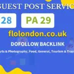Buy Guest Post on flolondon.co.uk